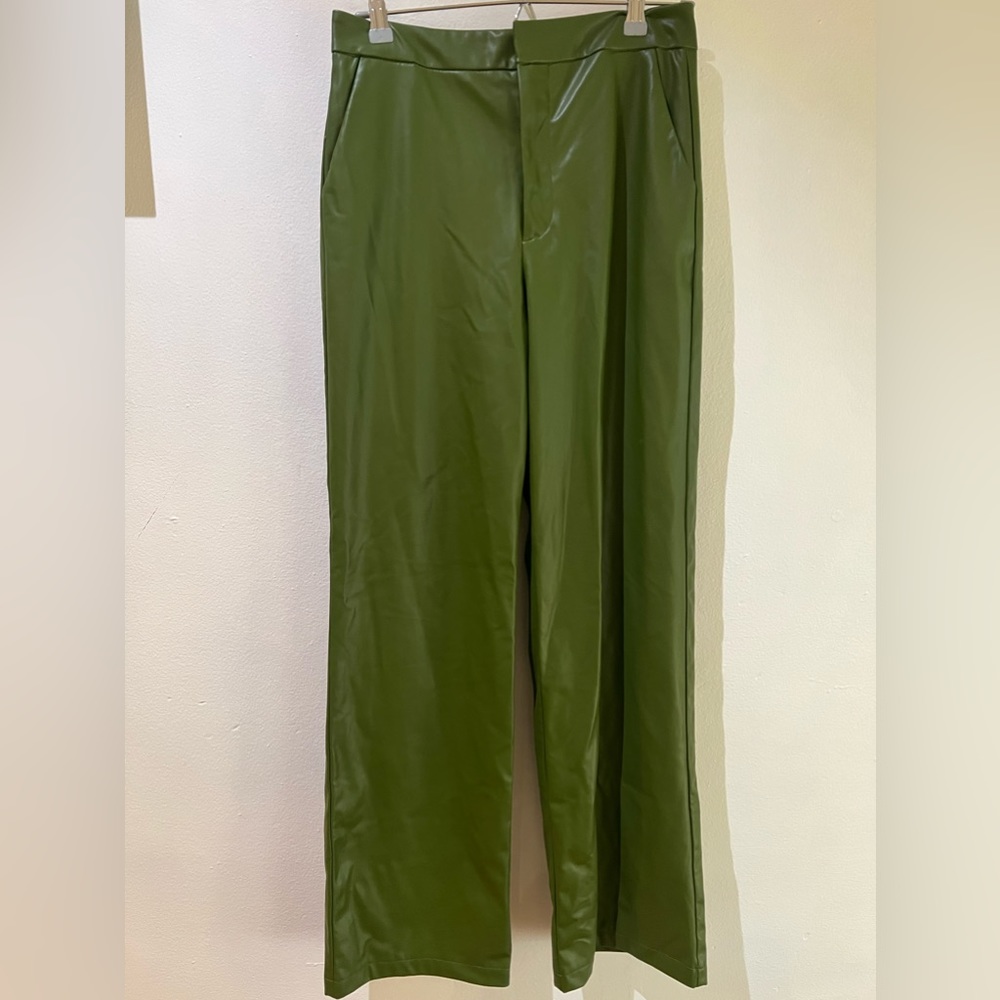 Zara leather pants